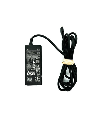 Блок живлення Hp 45w Type-C | 15v 12v 9v 5v | 3A | квадрат-- Б/В