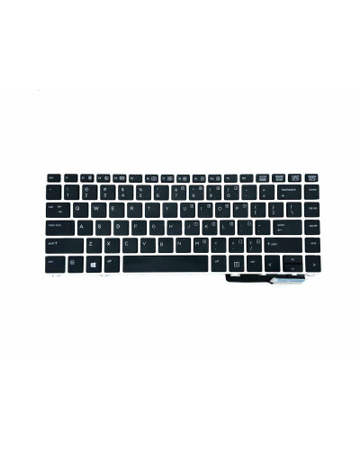Клавіатура HP EliteBook Folio 9470m 9480m (без підсвітки) silver\without trackpoint