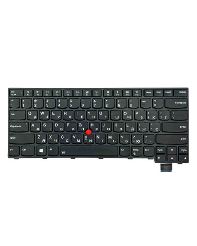 Клавіатура Lenovo ThinkPad T460S T470S (з підсвіткою) black\with trackpoint
