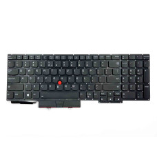 Клавіатура Lenovo ThinkPad E15 Gen 1 (з підсвіткою) black/with trackpoint