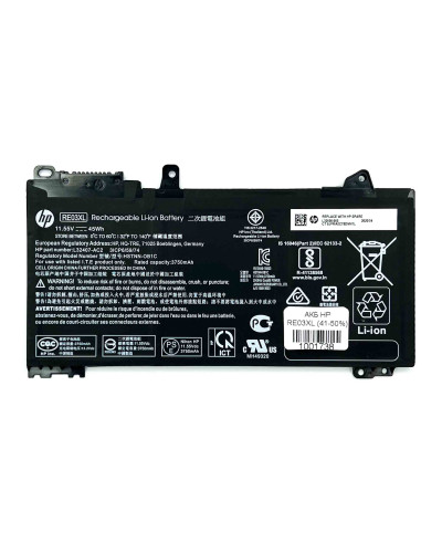АКБ RE03XL | Hp ProBook 430 440 445 450 455 G6 G7 | 41-50%